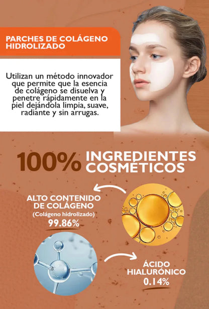 ✨¡Parches de Colágeno Absorbentes Mágicos para una Piel Radiante y Joven!✨